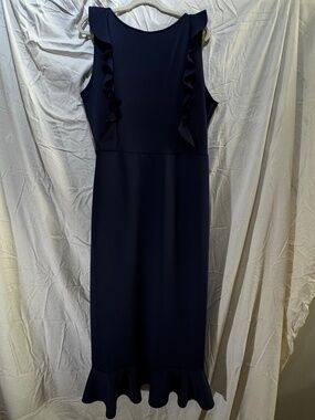 Sleeveless Ruffle Cocktail Dress